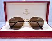 Cartier Colisee vintage sunglasses fred cardin glasses C decor New 51 20 140 brand new
