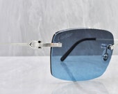 Cartier rimless vintage sunglasses fred cardin glasses C decor New Platinum Artifact
