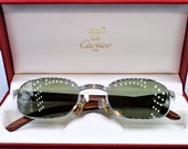 Cartier Louis Breteuil vintage sunglasses fred cardin glasses C decor New 50 22