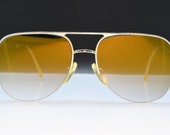 Vintage Adensco gold Sunglasses Brand New 1980 39 s 59-14-145