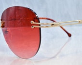 Vintage St Moritz gold Sunglasses Brand New 1980 39 s