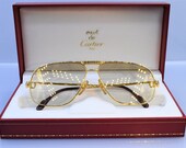 Cartier Tank vintage sunglasses fred cardin glasses C decor 59 12 Circa 1988
