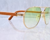 Vintage Monarch Sunglasses Made in Japan 54 16 1980 39 s model wt-018 eyeglasses Mint green New