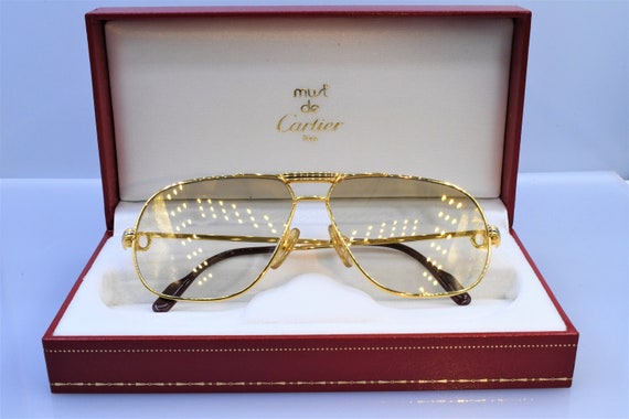 cartier tank vintage sunglasses