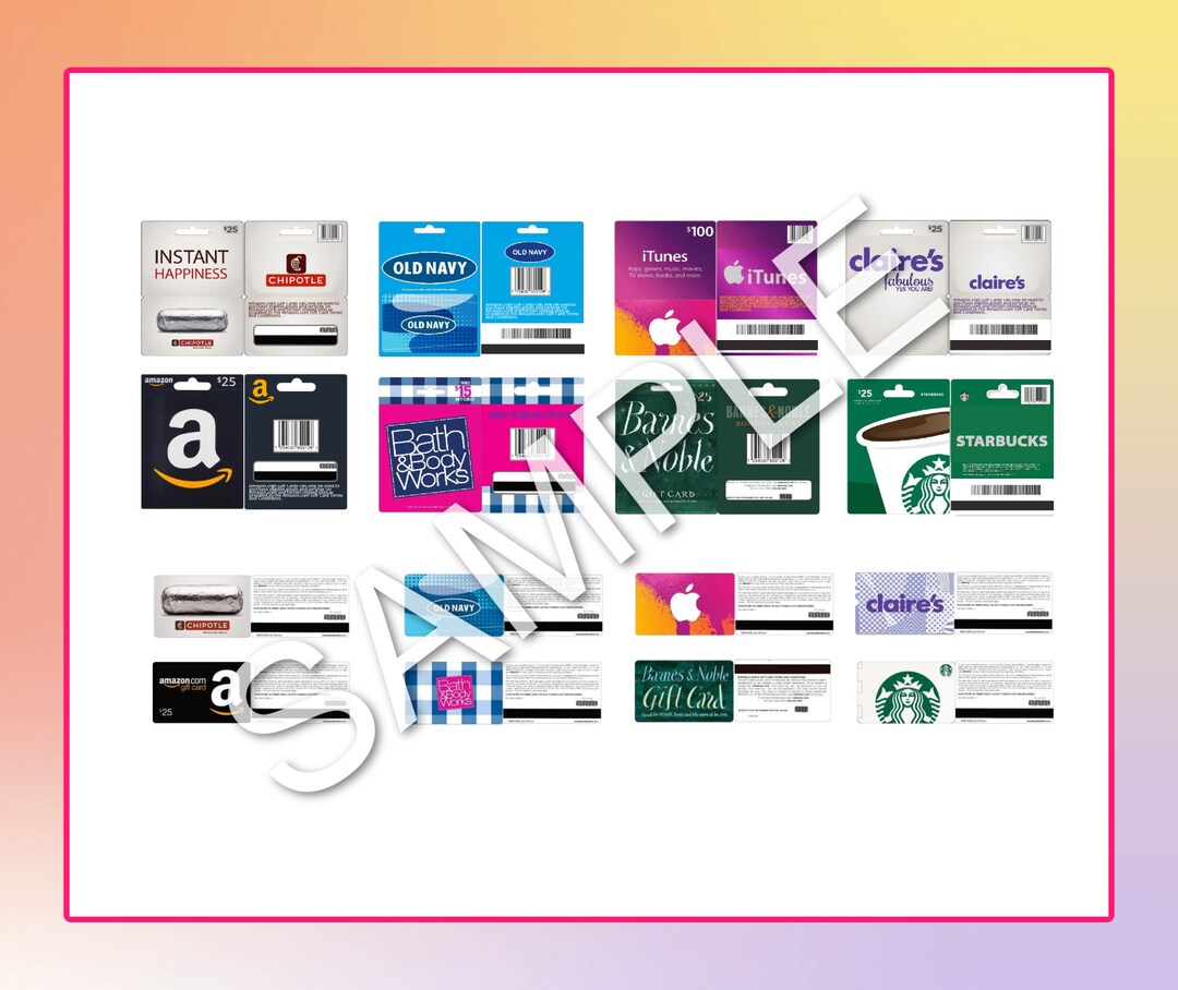 PRINTABLE Collection of 8 Different Gift Cards for 1:3 Scale Dolls (can ...