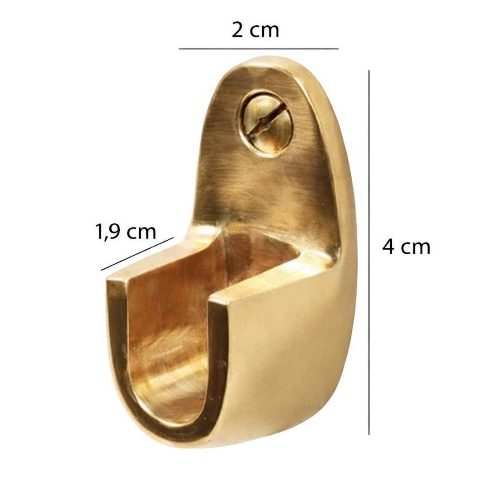 Minimal Inside Mount Cafe Curtain Rod, Kitchen Cafe Curtain Hardware - Etsy