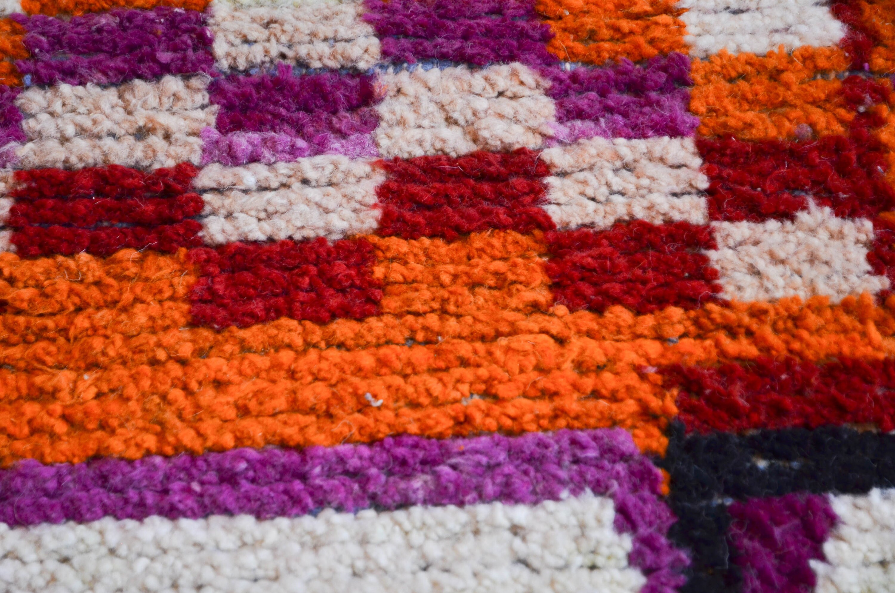 Vintage Runner Rug 2x10 Moroccan Wool Hallway Runner Rug Etsy