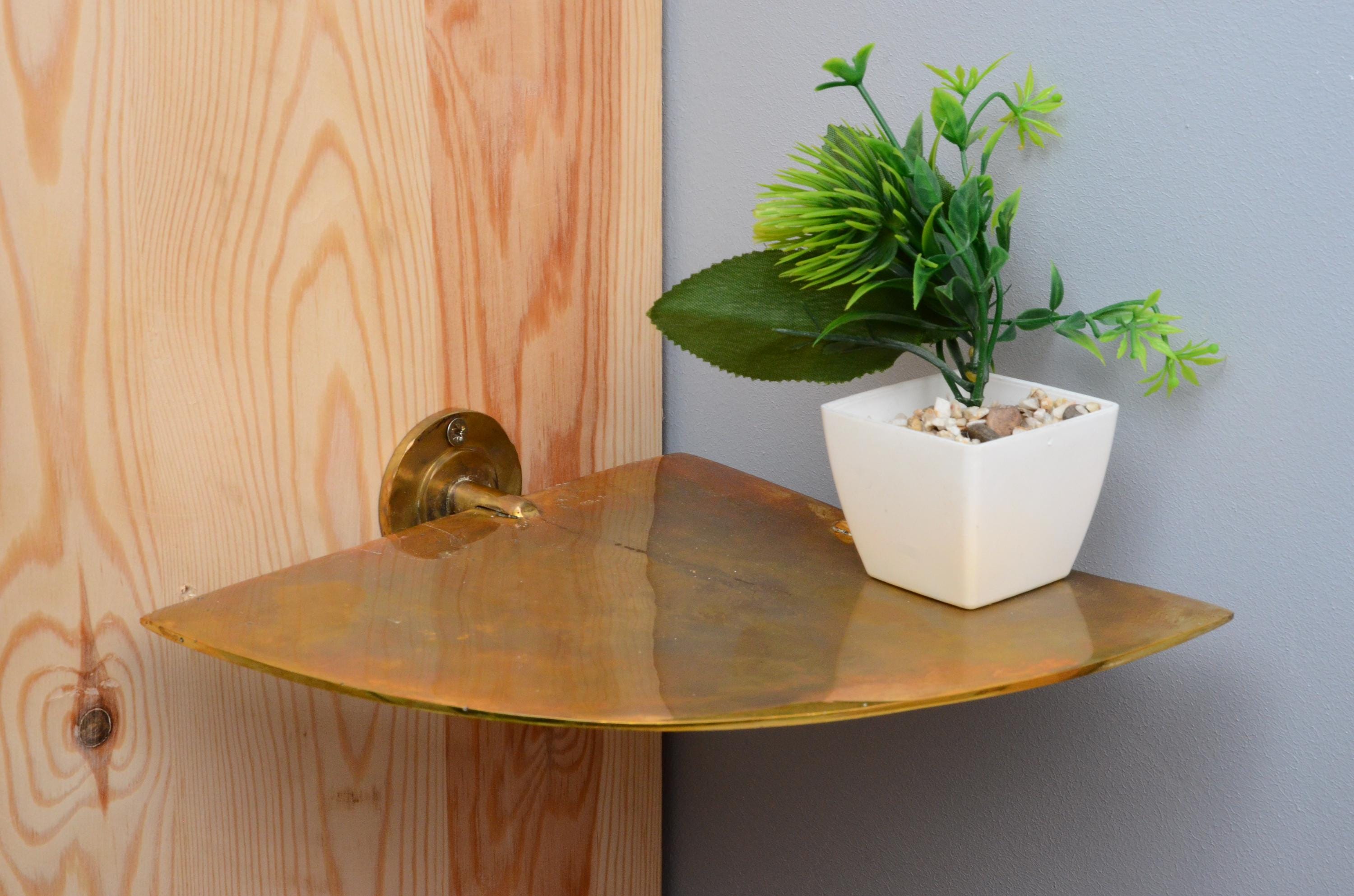 ヴィンテージ glass shelf Vintage Glass Shelf - Etsy