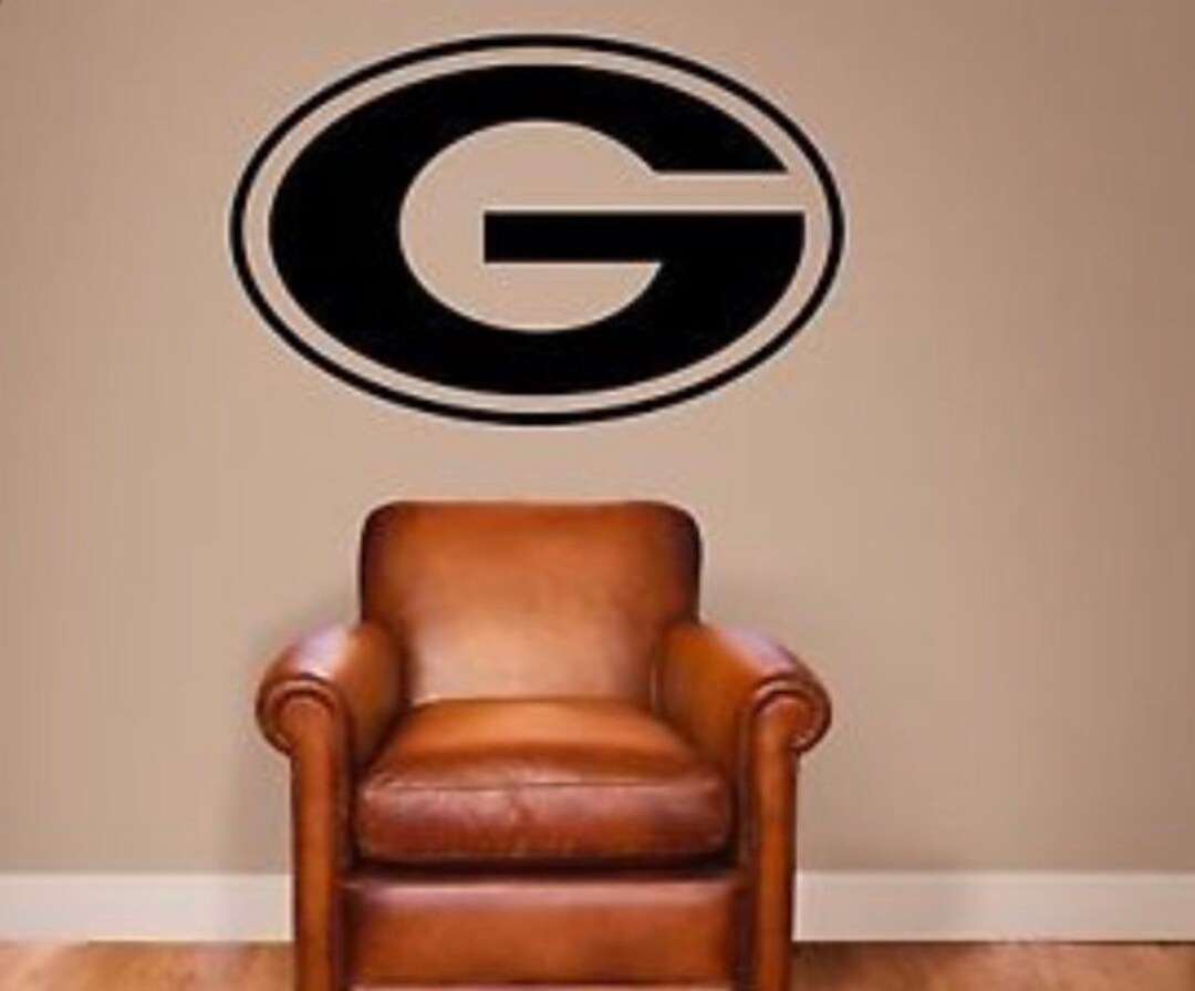 Green Bay Packers Wall Decal 20x20 Etsy