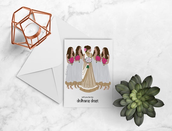 desi bridesmaid
