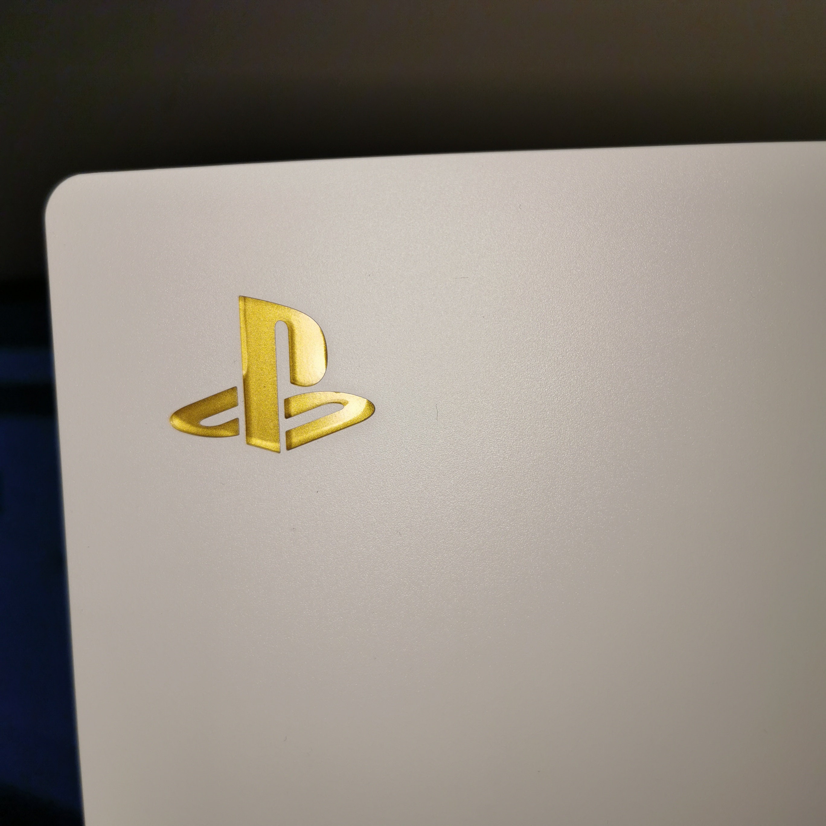 PS5 Gold Logo Vinyl Sticker | Etsy UK