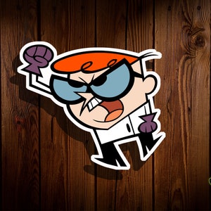 Dexter's Laboratory Sticker