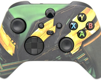 Green Armor Wireless Custom Xbox Series X/S & Xbox One Custom Controller
