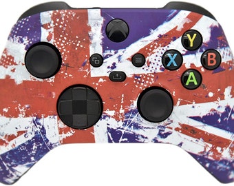 Bandera del Reino Unido Wireless Custom Xbox Series X/S + Xbox One Custom Controller