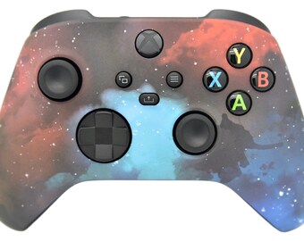 Red Galaxy Wireless Custom Xbox Series X/S & Xbox One Custom Controller