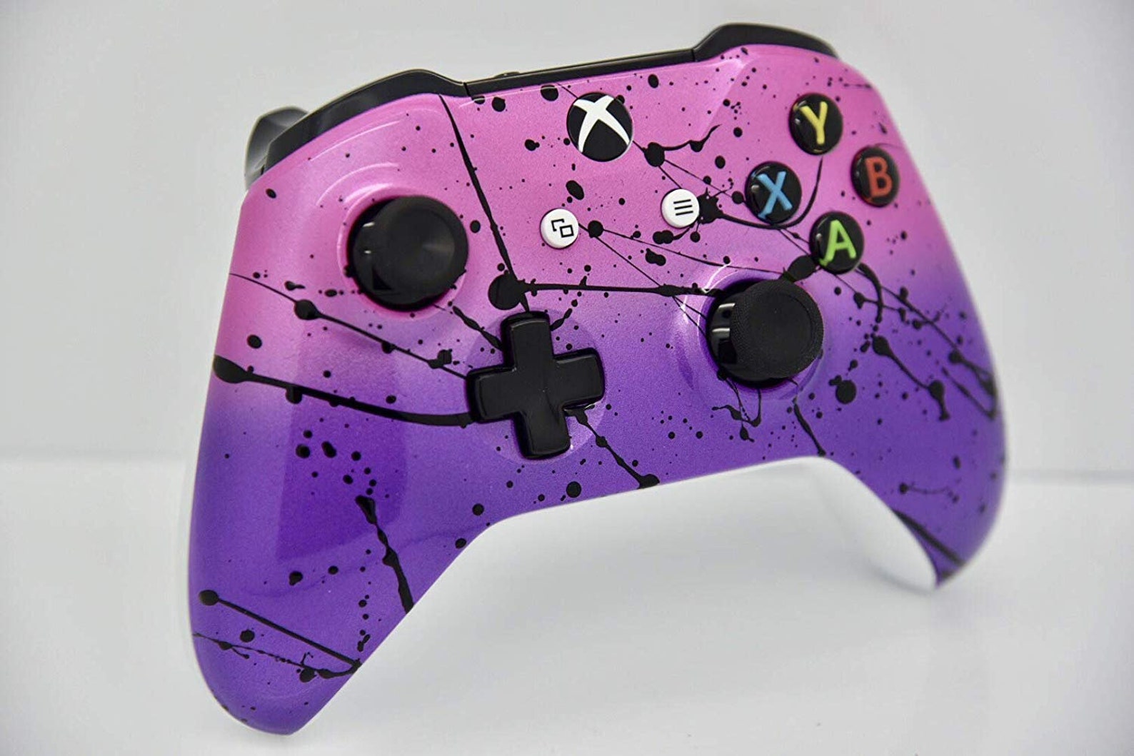 Pink & Purple Fade Hand Airbrushed Wireless Xbox One Custom Etsy