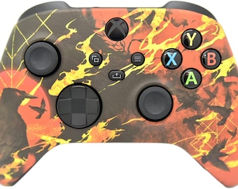Burning Raven Wireless Custom Xbox Series X/S & Xbox One Controlador personalizado