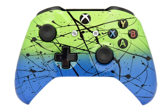 wireless xbox controller blue