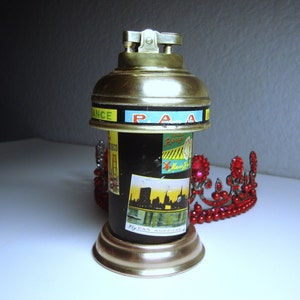 Vintage Working FRENCH KIOSK LIGHTER - Rare Working Art Deco 1930&#39;s French Advertisement Kiosk Lighter - Iconic Parisian Newspapers Kiosk