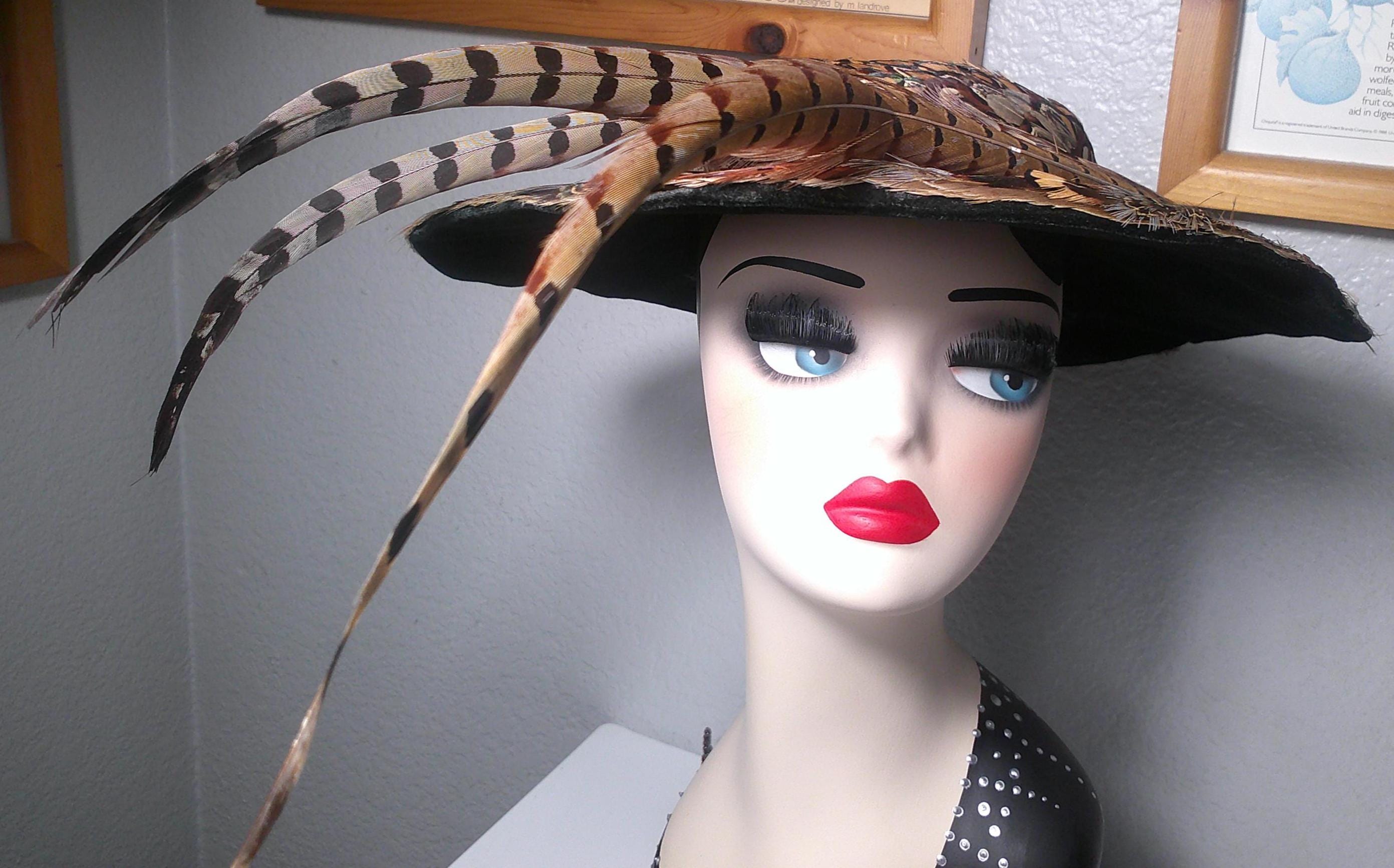 Rare Urbi et Orbi Hat | 1950s Black Pillbox