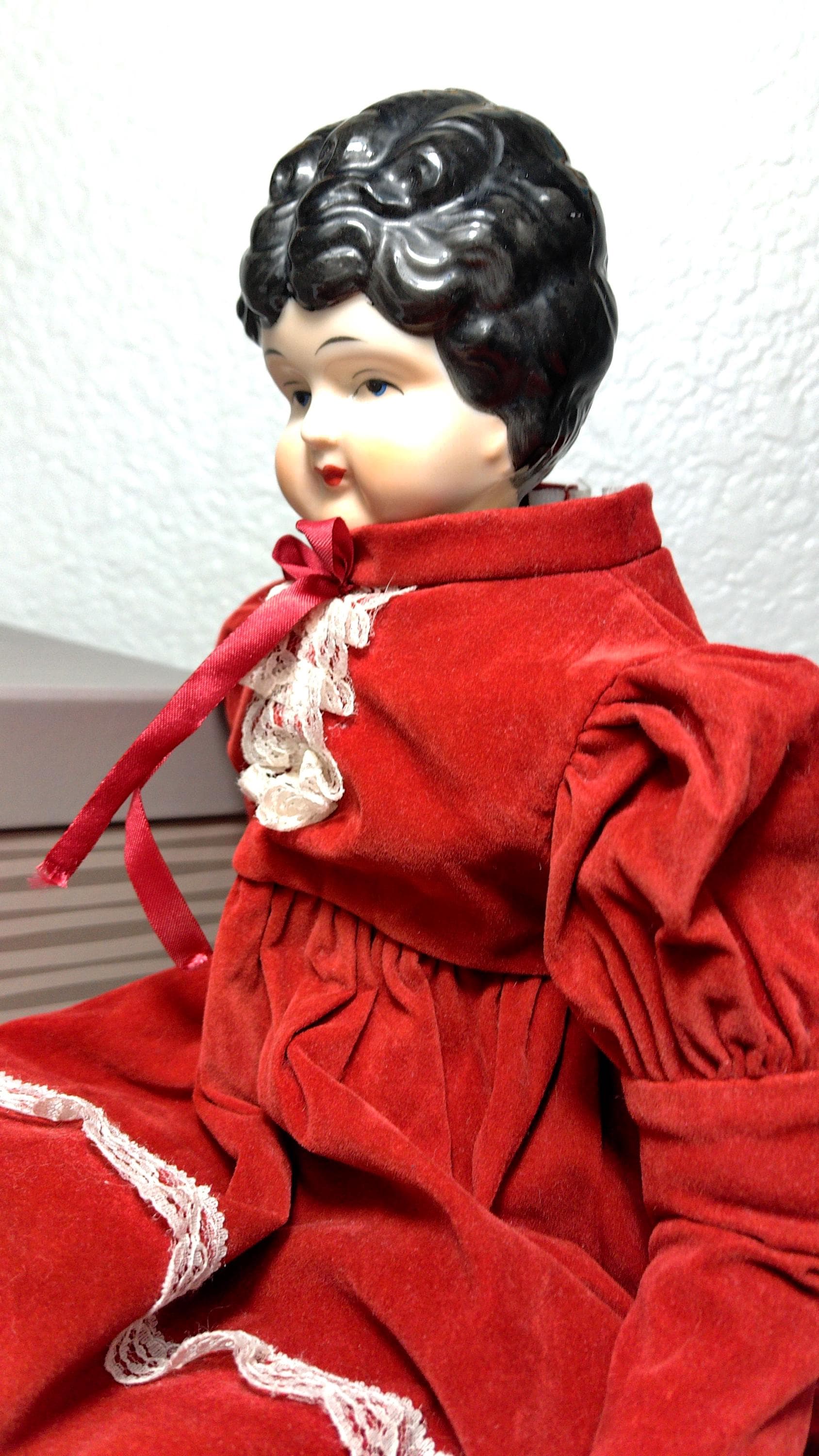 Vintage Reproduction Antique China Head Doll No. 5 – 17