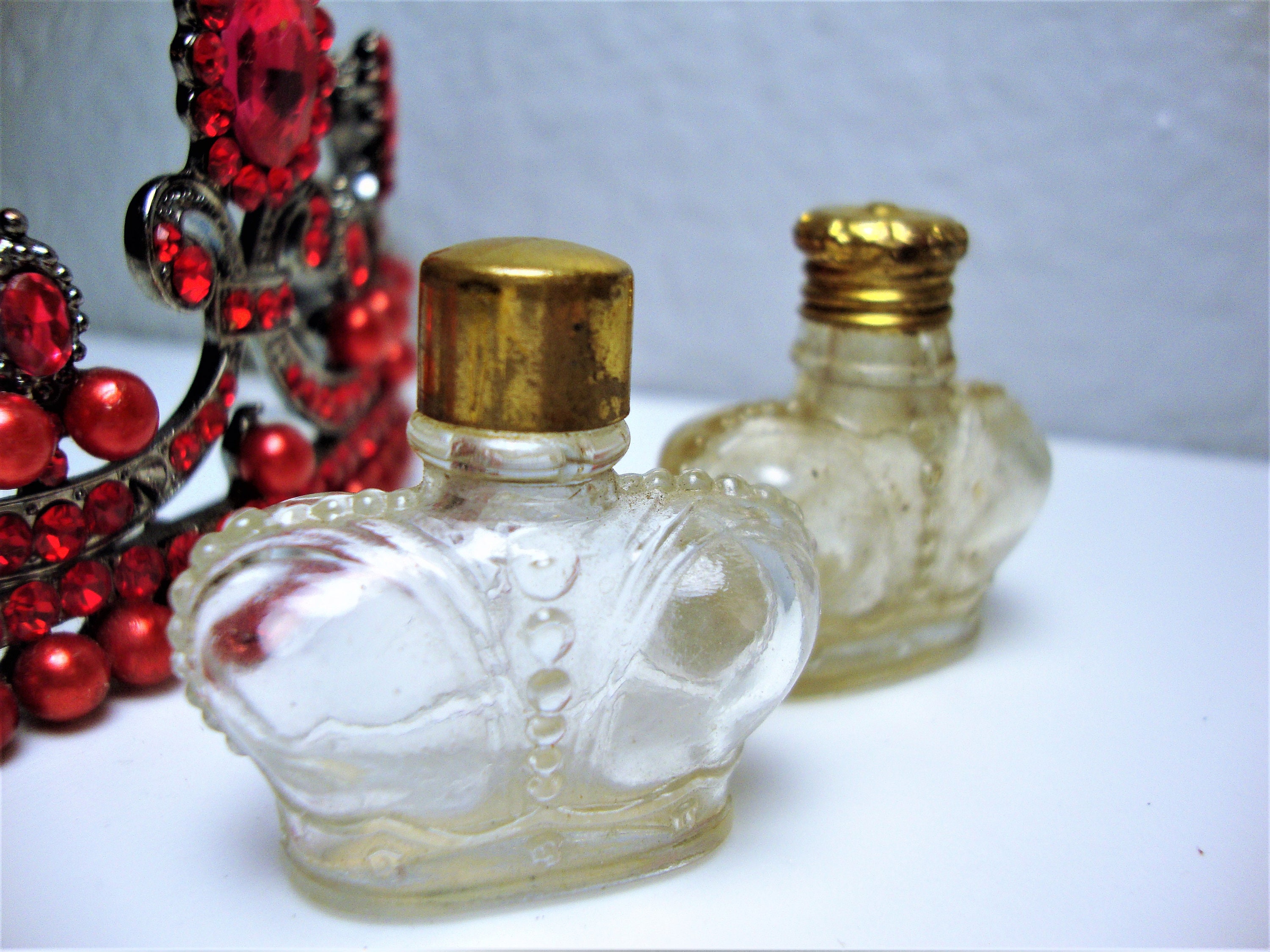 Vintage Prince Matchabelli Perfume Bottles: Ave Maria & Duchess of