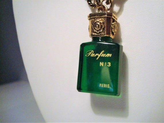 Vintage FAUX PARFUM PENDANT - Parfum No. 3, Paris… - image 5