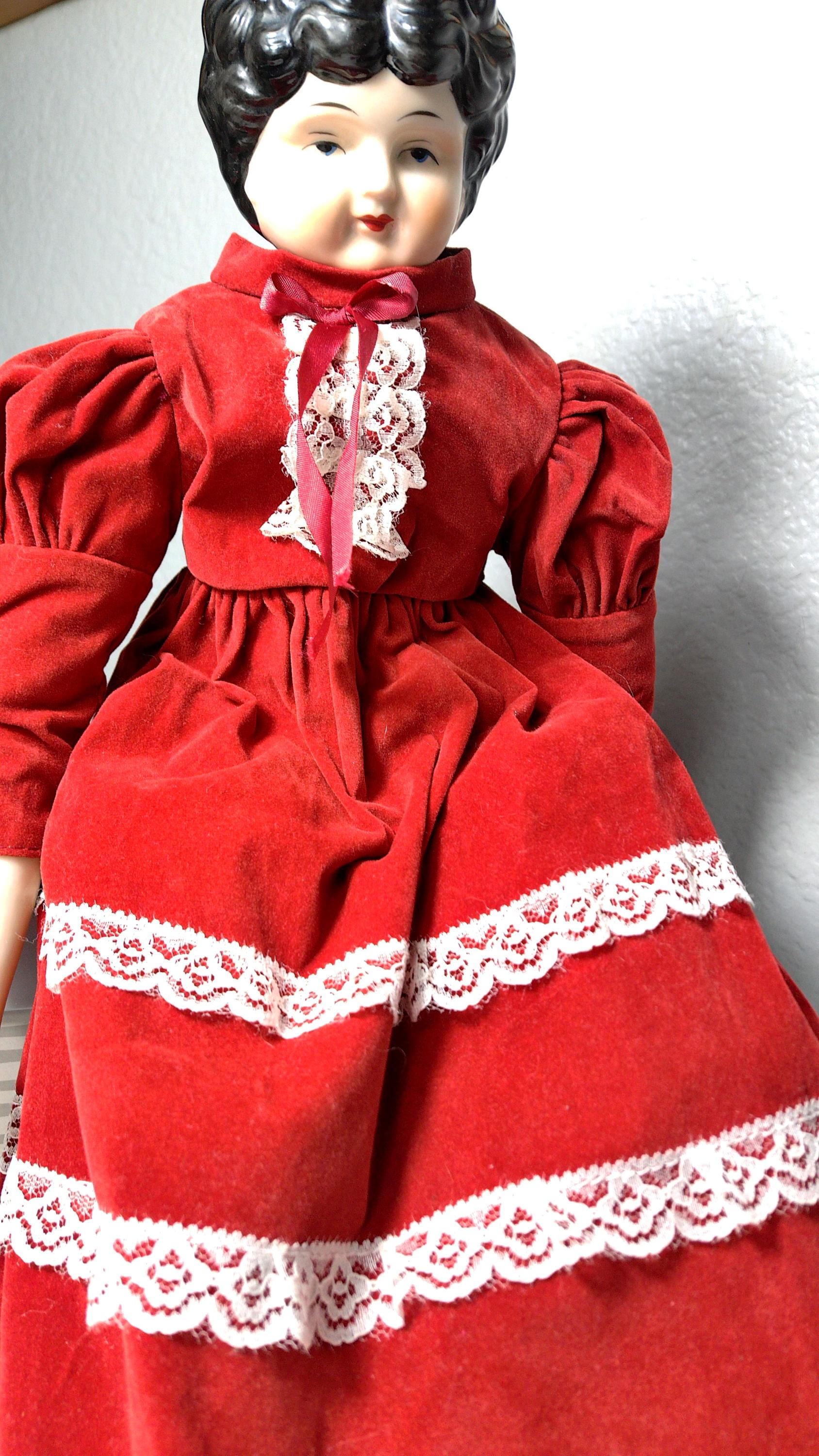 Vintage Reproduction Antique China Head Doll No. 5 – 17