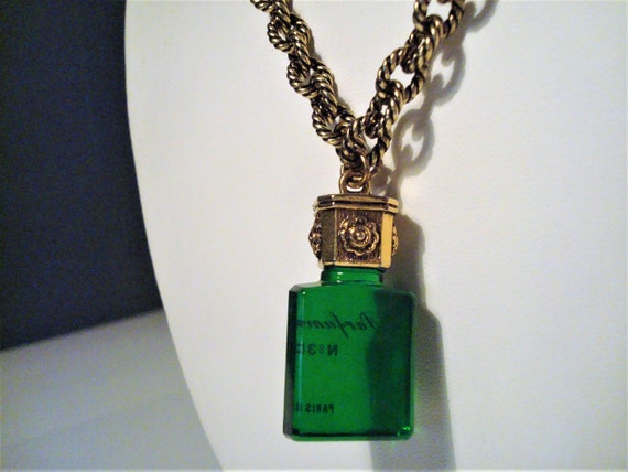 Vintage FAUX PARFUM PENDANT - Parfum No. 3, Paris… - image 10