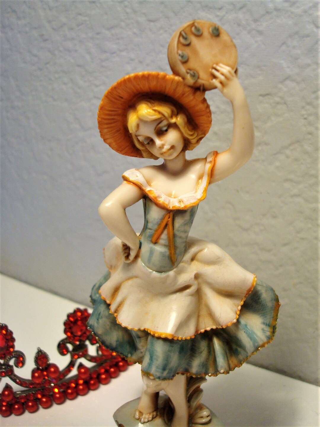 Vintage TAP DANCER FIGURINE Tara the Tap Dancer With Etsy