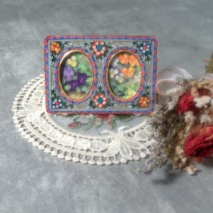 Vintage Italian Micro Mosaic Frame - Etsy
