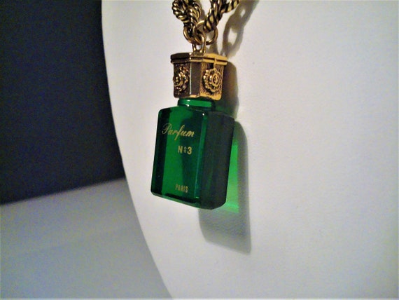 Vintage FAUX PARFUM PENDANT - Parfum No. 3, Paris… - image 9