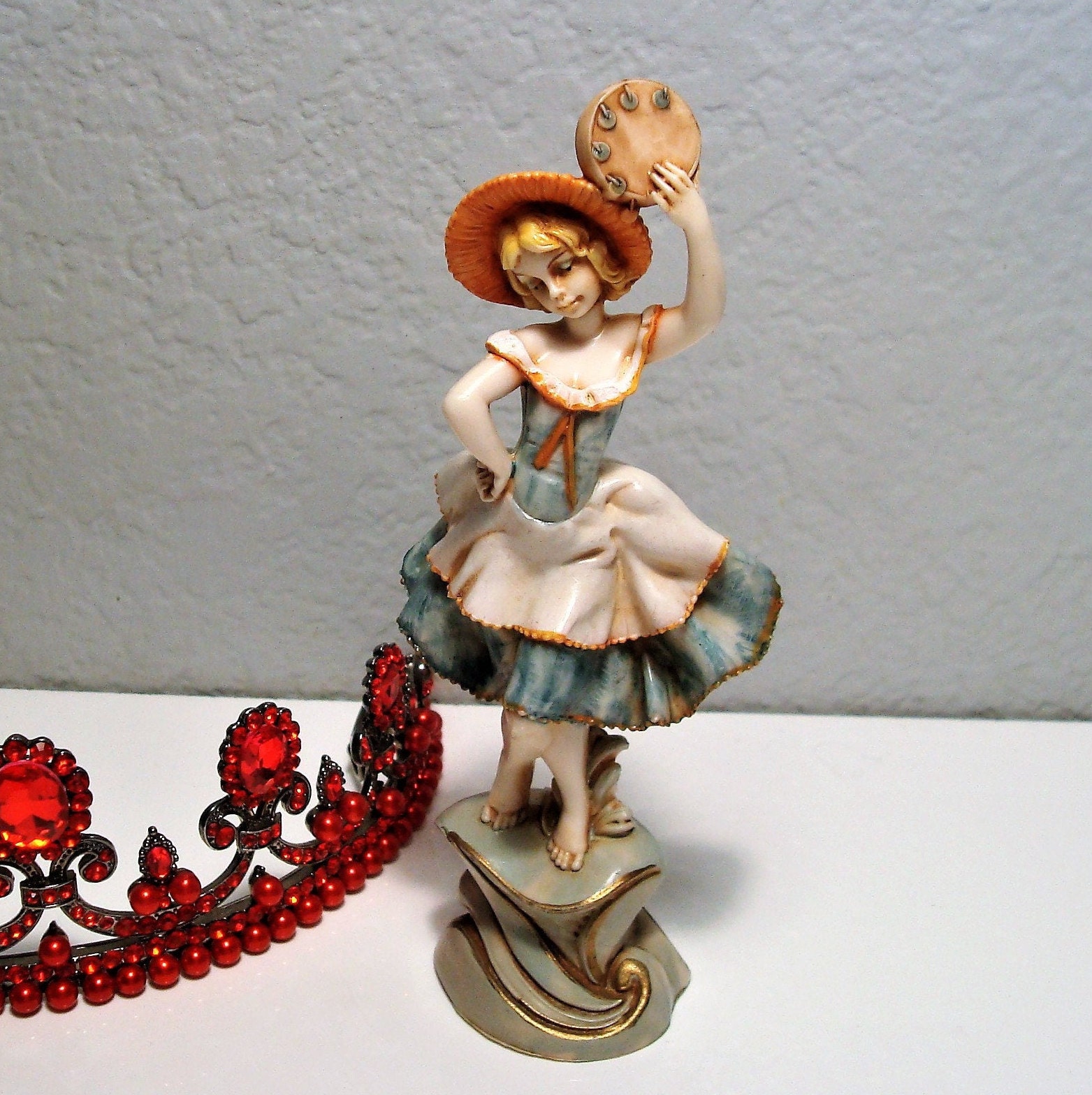 Vintage TAP DANCER FIGURINE Tara the Tap Dancer Figurine Etsy
