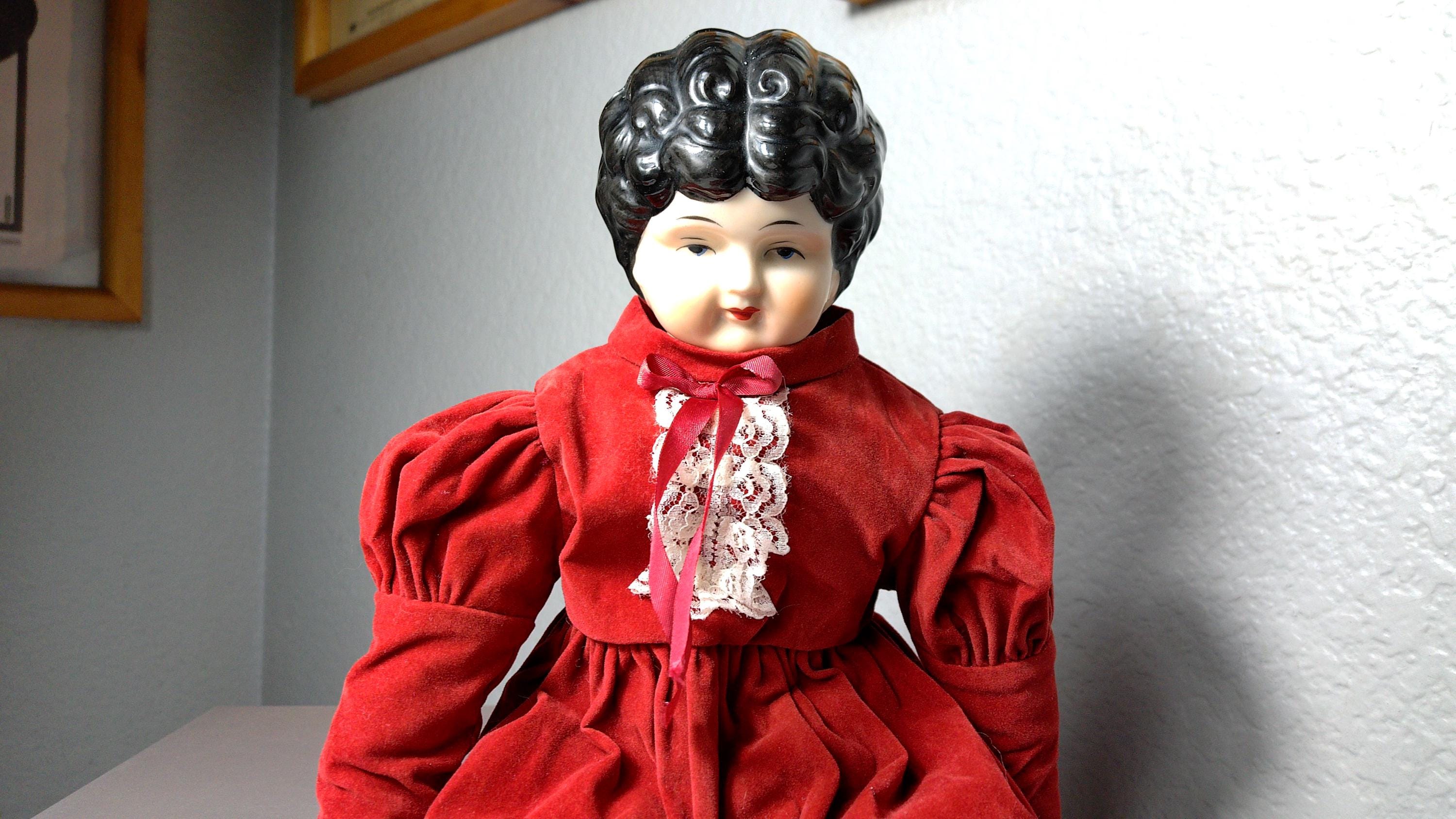 Vintage Reproduction Antique China Head Doll No. 5 – 17