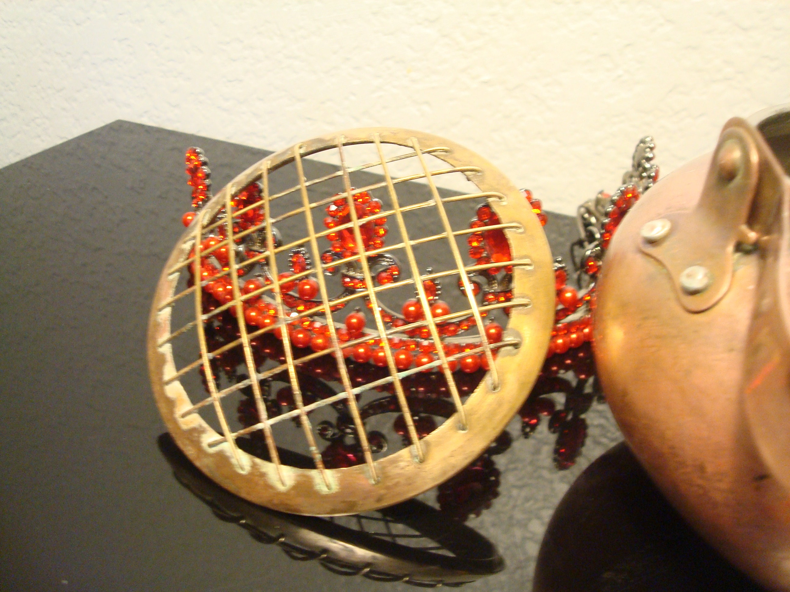 Vintage COPPER TEAPOT VASE Copper Teapot Vase With Flower Etsy