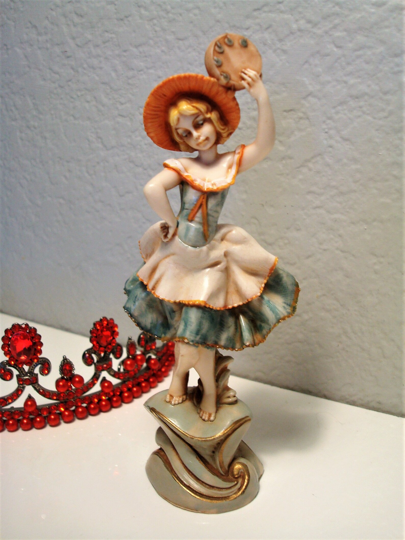 Vintage TAP DANCER FIGURINE Tara the Tap Dancer Figurine Etsy