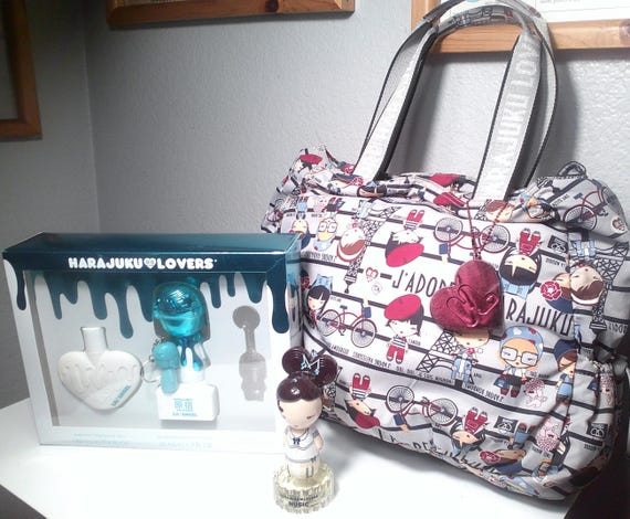 Harajuku Lovers Bundle: Tote Bag & Perfume Gift Set - Etsy