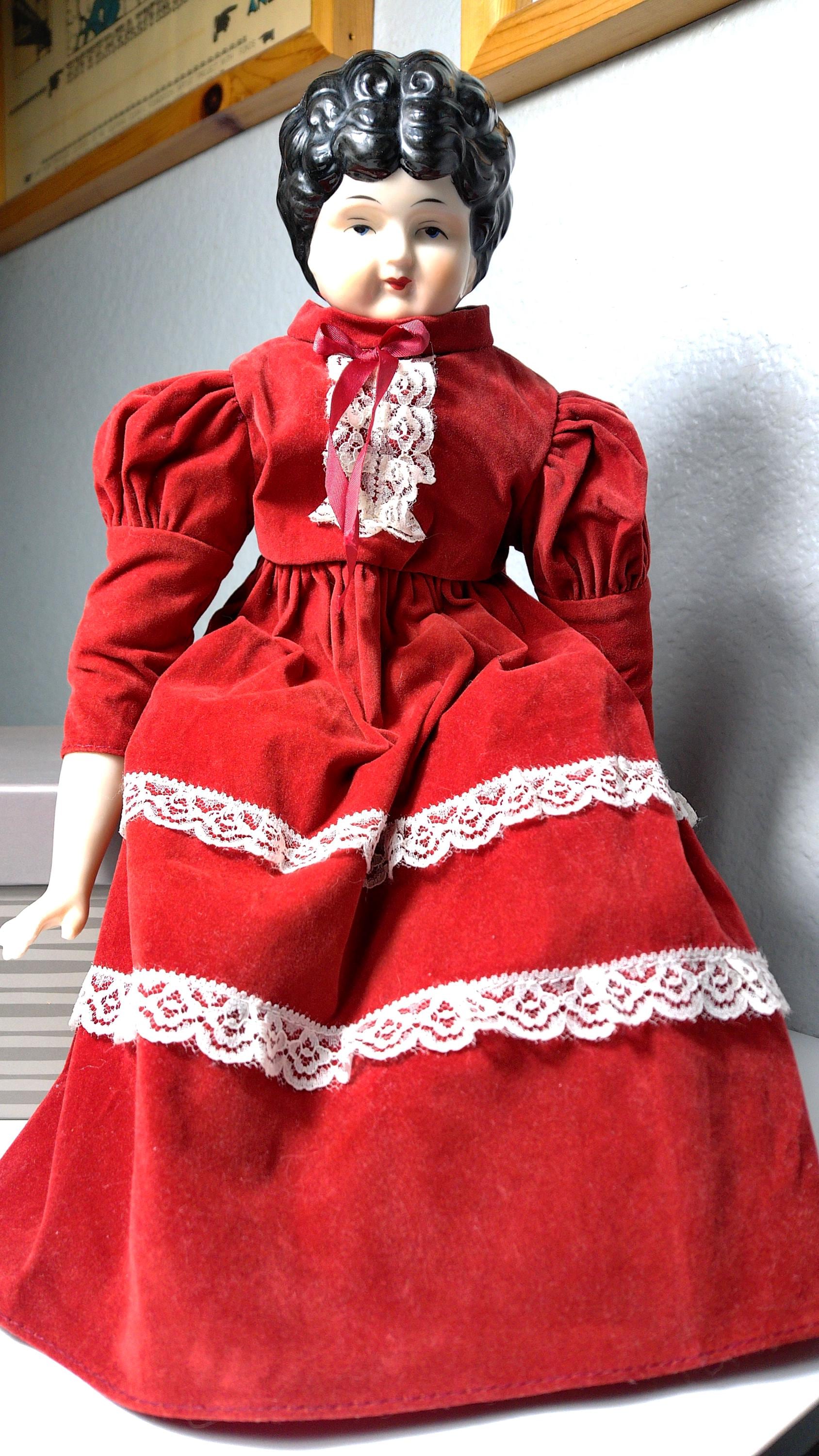 Vintage Reproduction Antique China Head Doll No. 5 – 17