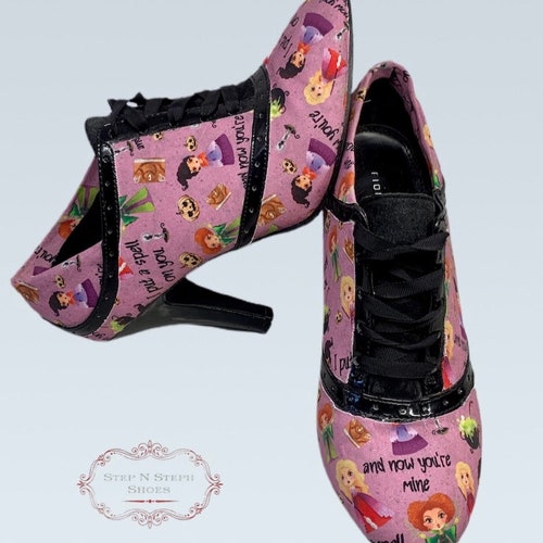 Hocus Pocus Oxford Pumps, I Put a Spell shops on You Shoes, Halloween Heels, Fall Flats, Witch Shoes