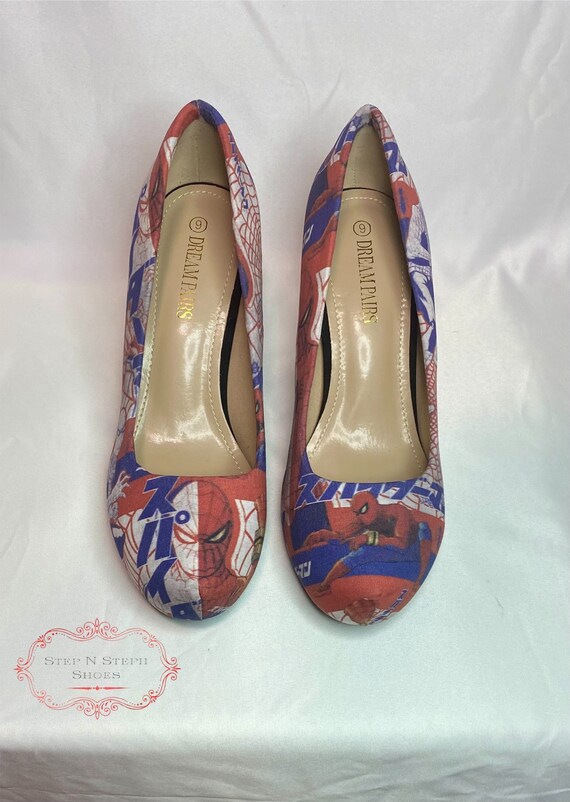 Spider man high heels hotsell