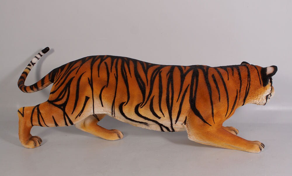 Full Size Life Like Bengal Tiger Statue — AllSculptures