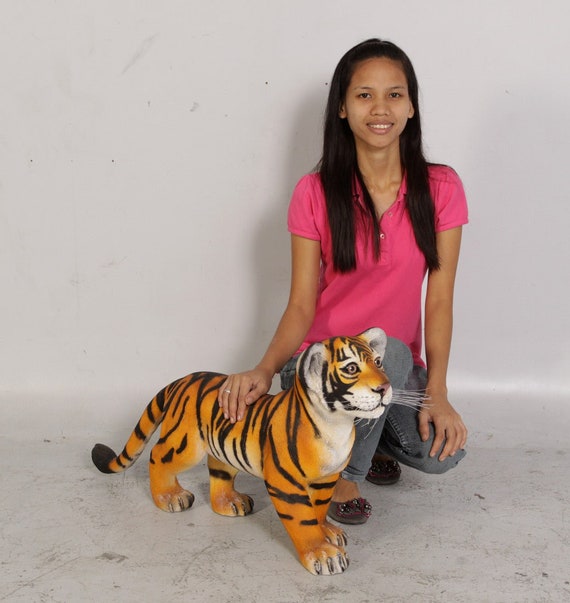 Lifesize Plush Bengal Tiger