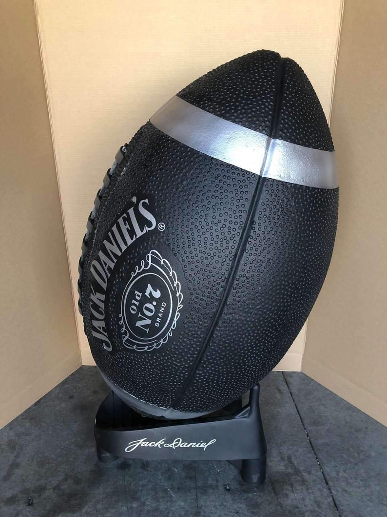 Jack Daniels Large Football 4 Ft Pre Owned Etsy