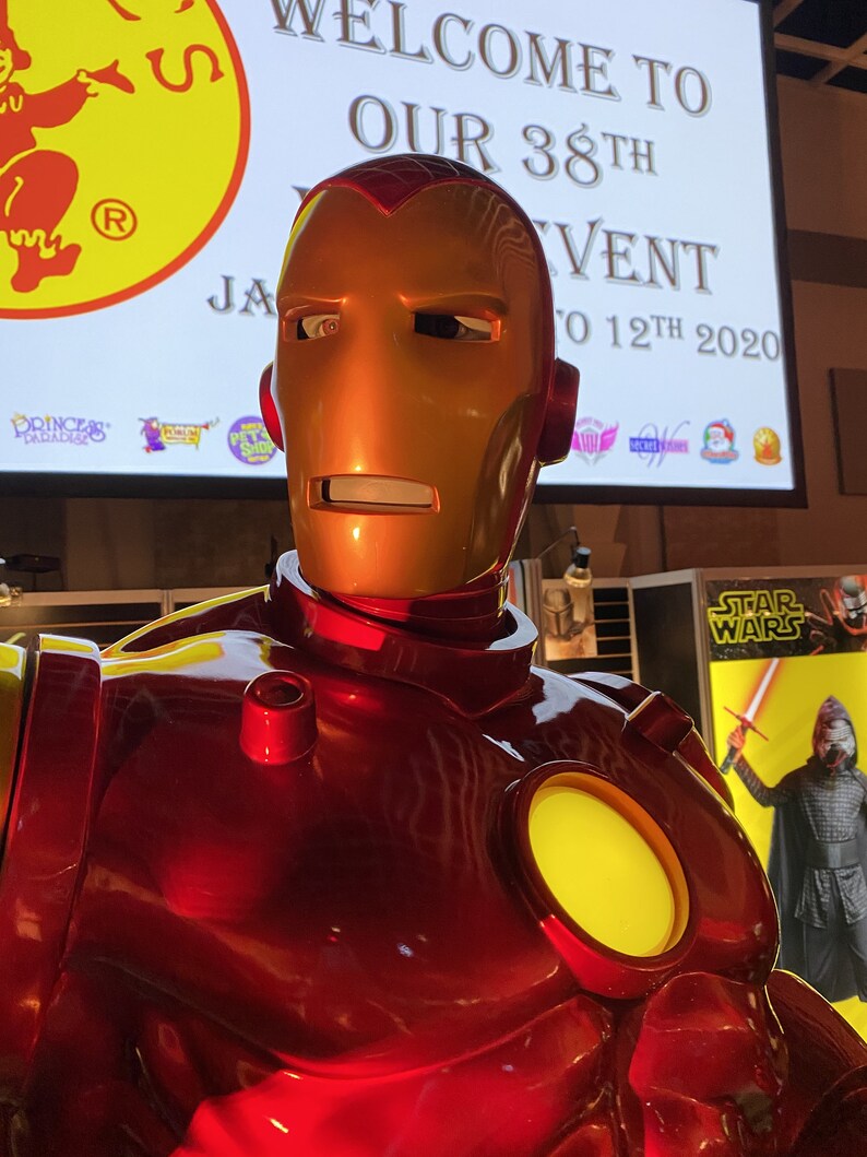 Classic Iron Man Life Size Statue Marvel Disney Limited Etsy