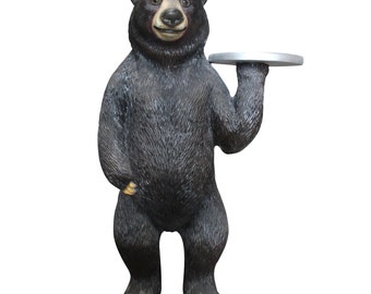 Bear Butler Life Size Statue