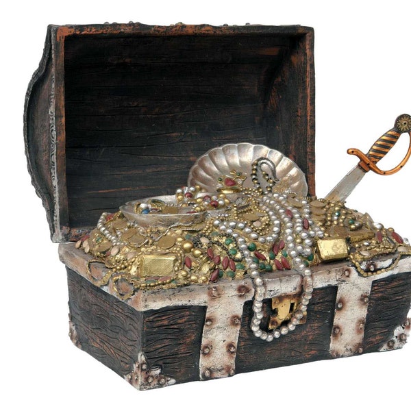 Large Treasure Chest Etsy