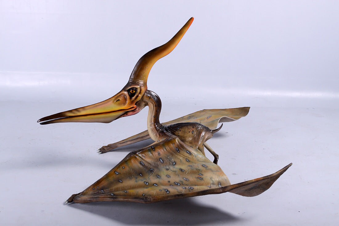 Pterodactyl Flying Life Size Statue Hanging 6 FT