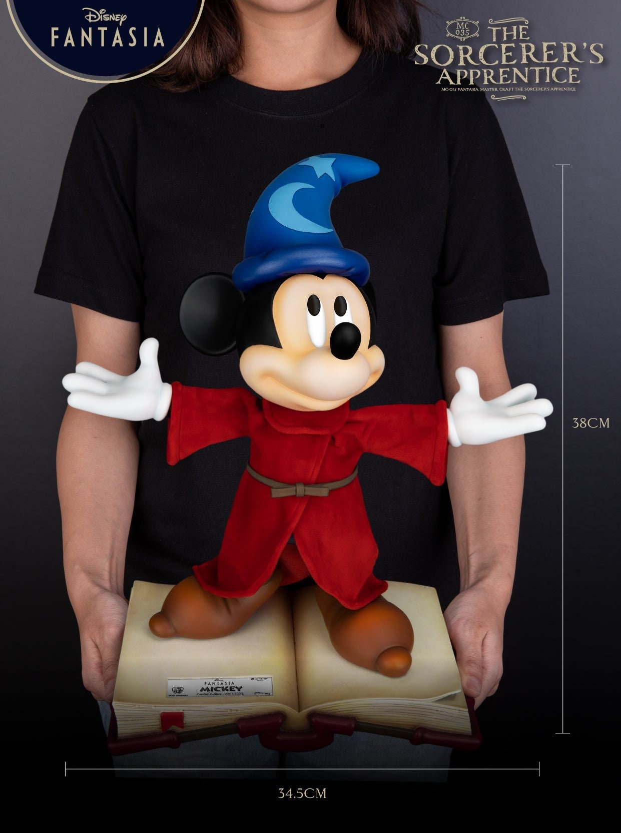 Estátua Porta Chaves Mickey Disney – Magia e Imaginacao