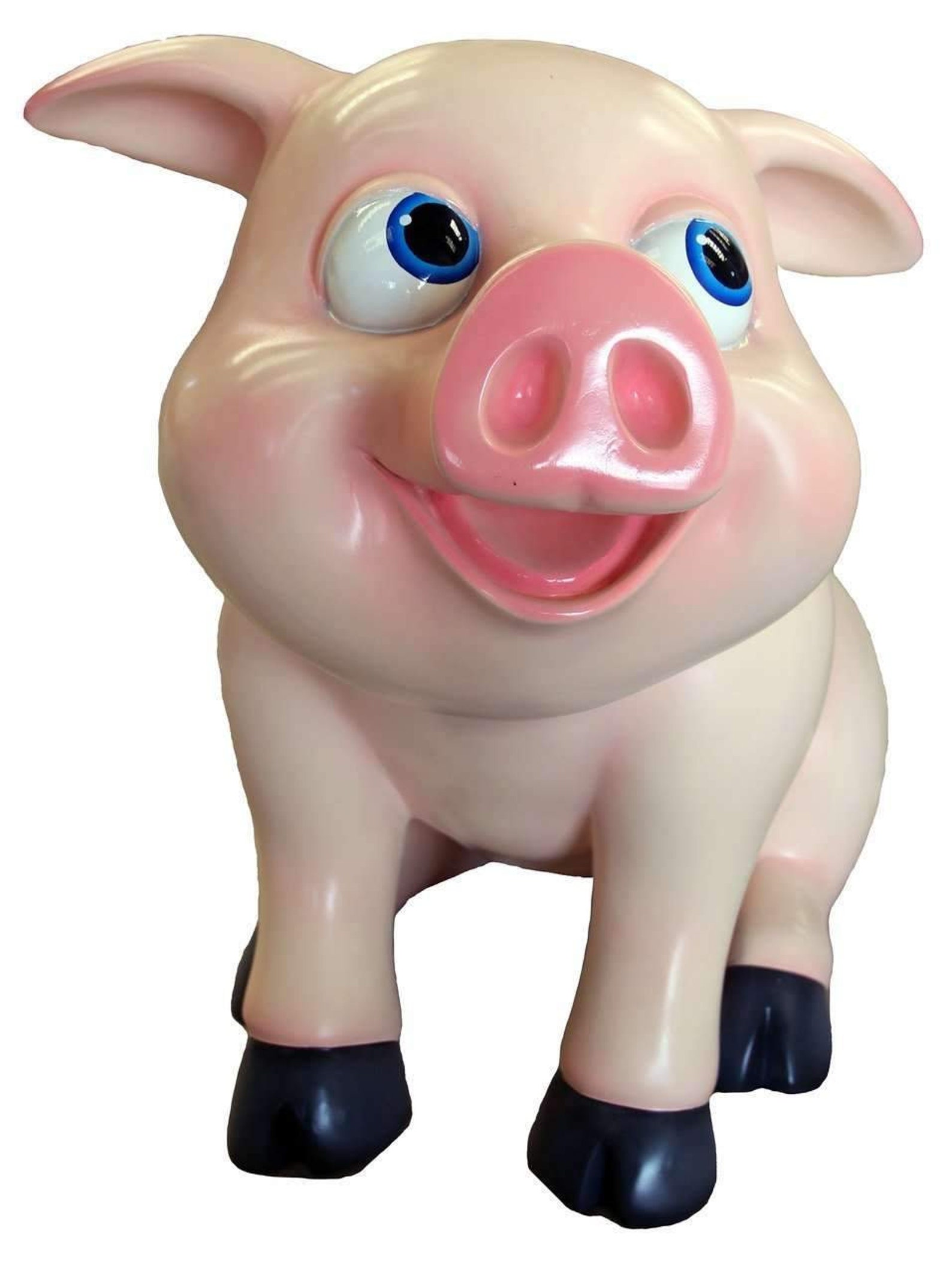 Comic Baby Pig Life Size Statue Etsy