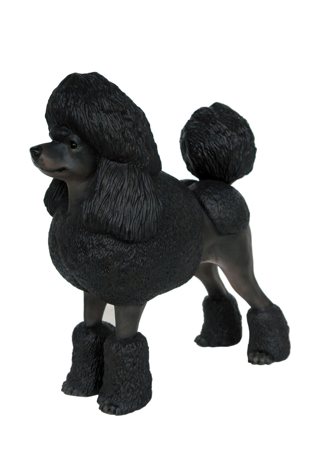 Black Poodle Life Size Dog Statue Etsy